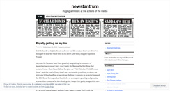 Desktop Screenshot of newstantrum.wordpress.com