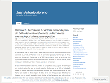 Tablet Screenshot of juanantoniomoreno.wordpress.com