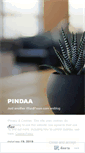 Mobile Screenshot of pindaa.wordpress.com
