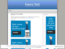 Tablet Screenshot of esauro.wordpress.com