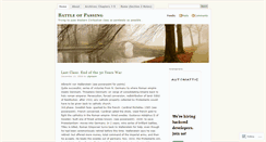 Desktop Screenshot of battleofpassing.wordpress.com