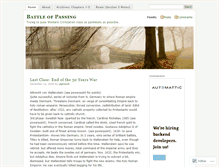 Tablet Screenshot of battleofpassing.wordpress.com