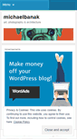 Mobile Screenshot of michaelbanak.wordpress.com