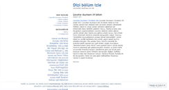 Desktop Screenshot of bolumizledizi.wordpress.com