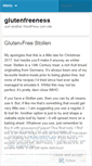 Mobile Screenshot of glutenfreeness.wordpress.com