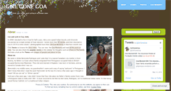 Desktop Screenshot of girlgonegoa.wordpress.com