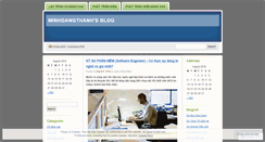 Desktop Screenshot of minhdangthanh.wordpress.com