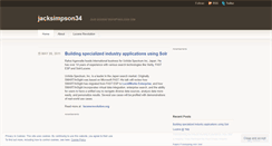 Desktop Screenshot of jacksimpson34.wordpress.com