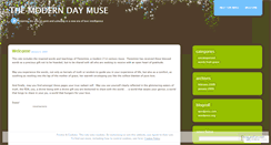 Desktop Screenshot of moderndaymuse.wordpress.com