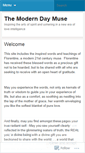 Mobile Screenshot of moderndaymuse.wordpress.com