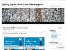 Tablet Screenshot of minnesotaweatherforecasters.wordpress.com