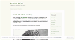 Desktop Screenshot of programacamaralucida.wordpress.com