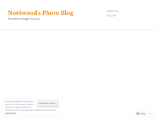 Tablet Screenshot of not4wood.wordpress.com