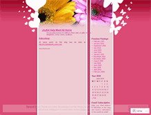 Tablet Screenshot of joyfulhelpmeet.wordpress.com