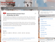 Tablet Screenshot of modscheherzade.wordpress.com