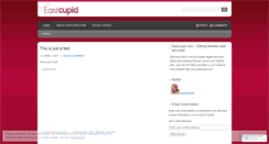 Desktop Screenshot of eastcupiden.wordpress.com