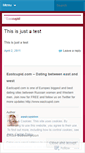 Mobile Screenshot of eastcupiden.wordpress.com