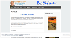 Desktop Screenshot of montanawriter.wordpress.com