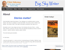 Tablet Screenshot of montanawriter.wordpress.com