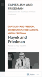 Mobile Screenshot of capitalismandfriedman.wordpress.com