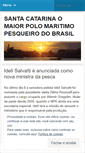 Mobile Screenshot of pescasantacatarina.wordpress.com