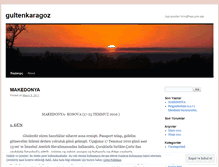 Tablet Screenshot of gultenkaragoz.wordpress.com