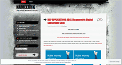 Desktop Screenshot of nameerhk.wordpress.com