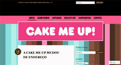 Desktop Screenshot of cakemeup.wordpress.com