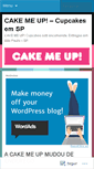 Mobile Screenshot of cakemeup.wordpress.com