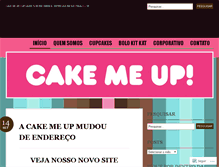 Tablet Screenshot of cakemeup.wordpress.com