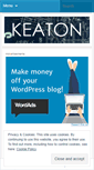 Mobile Screenshot of keatonco.wordpress.com