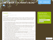 Tablet Screenshot of crazycochrans.wordpress.com