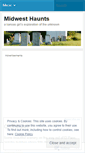 Mobile Screenshot of midwesthaunts.wordpress.com