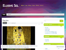 Tablet Screenshot of elusivesel.wordpress.com