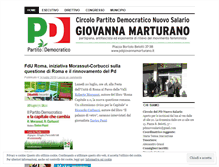 Tablet Screenshot of pdnuovosalario.wordpress.com