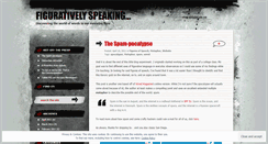 Desktop Screenshot of findingfigurativelanguage.wordpress.com