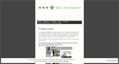 Desktop Screenshot of breaphotography.wordpress.com
