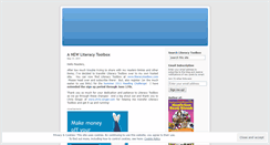 Desktop Screenshot of literacytoolbox.wordpress.com