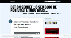 Desktop Screenshot of betonsecret.wordpress.com