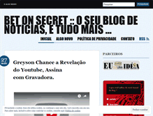 Tablet Screenshot of betonsecret.wordpress.com