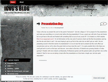 Tablet Screenshot of igvg.wordpress.com