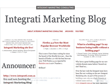 Tablet Screenshot of integrati.wordpress.com