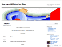 Tablet Screenshot of keyman4uministries.wordpress.com