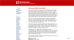 Desktop Screenshot of barrydcooper.wordpress.com