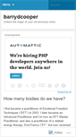 Mobile Screenshot of barrydcooper.wordpress.com