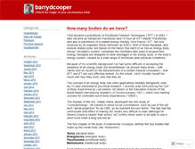 Tablet Screenshot of barrydcooper.wordpress.com