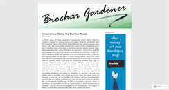 Desktop Screenshot of biochargardener.wordpress.com