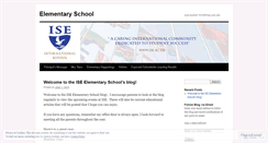 Desktop Screenshot of isehnaro.wordpress.com