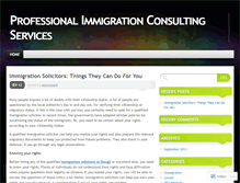 Tablet Screenshot of immigrationslough.wordpress.com