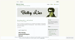 Desktop Screenshot of bettylies.wordpress.com